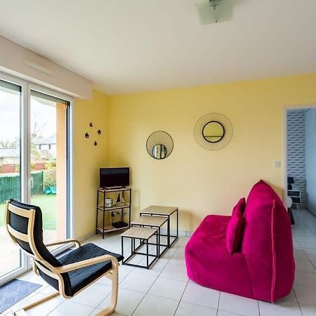 L'Opale - Joli Appartement Avec Jardin Et Garage Дінар Екстер'єр фото