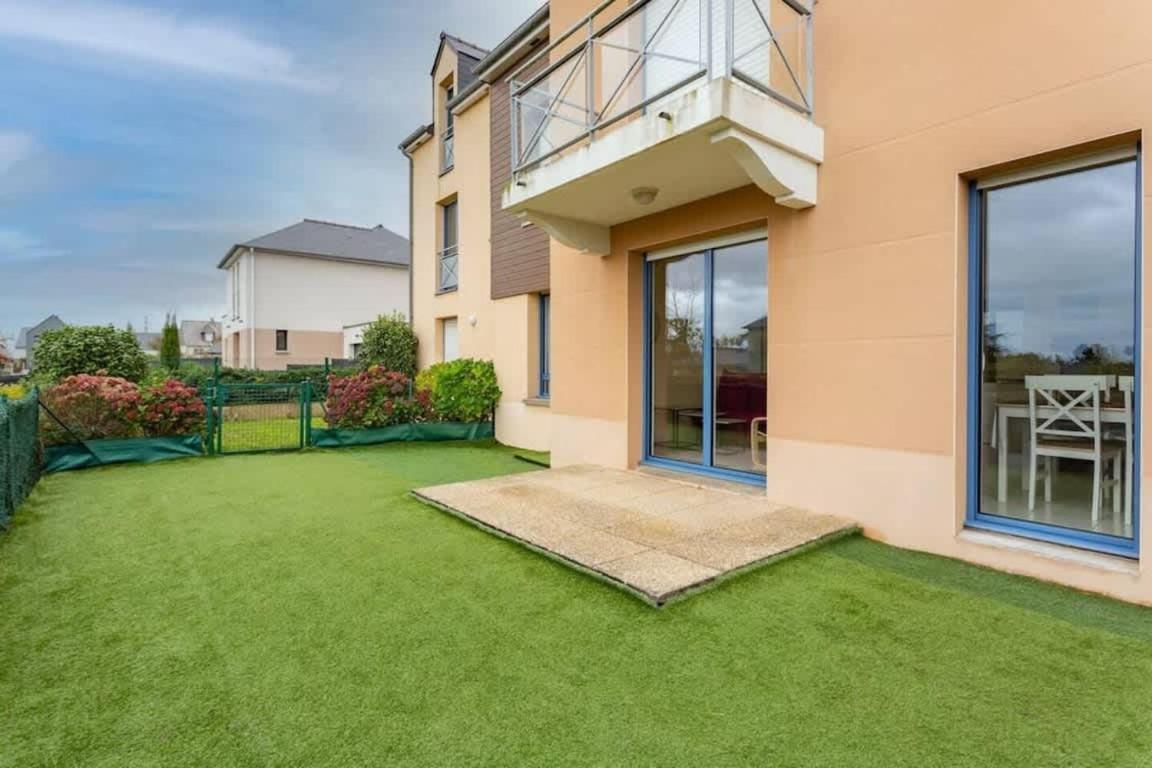 L'Opale - Joli Appartement Avec Jardin Et Garage Дінар Екстер'єр фото
