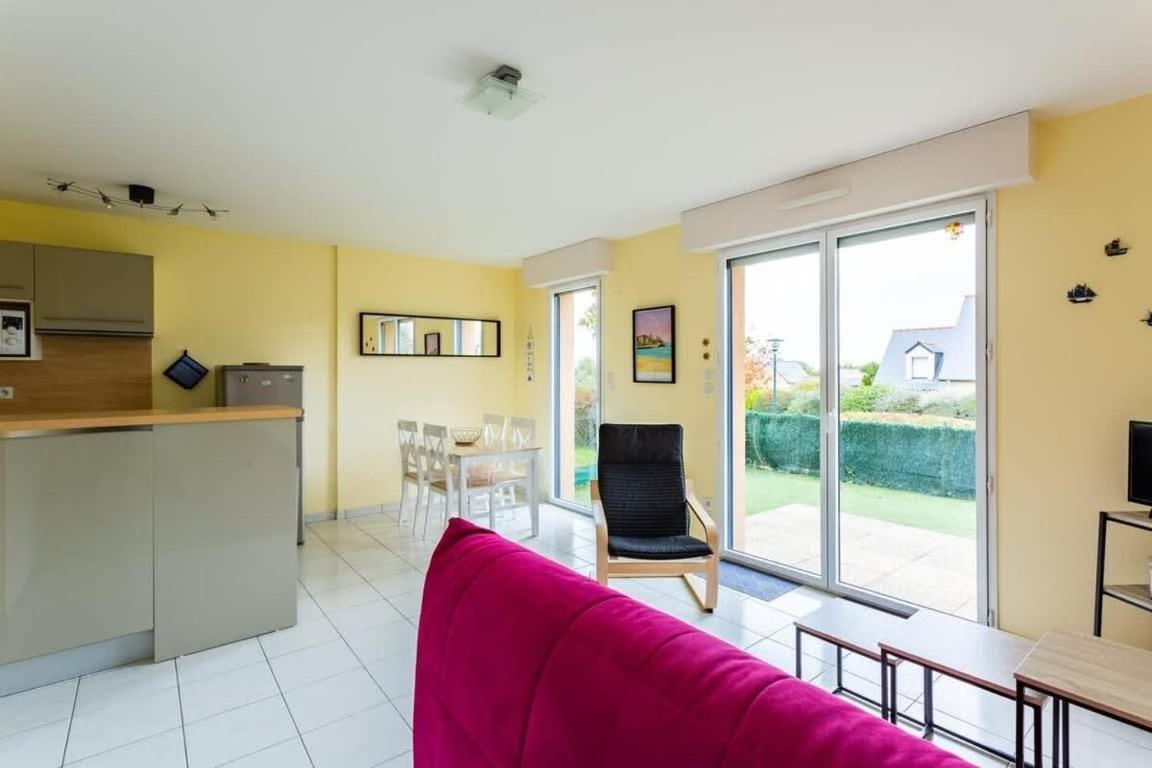 L'Opale - Joli Appartement Avec Jardin Et Garage Дінар Екстер'єр фото