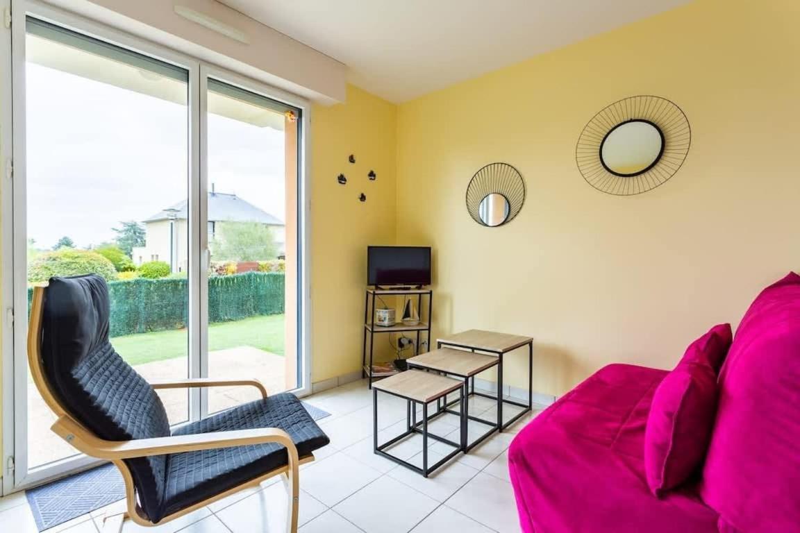 L'Opale - Joli Appartement Avec Jardin Et Garage Дінар Екстер'єр фото